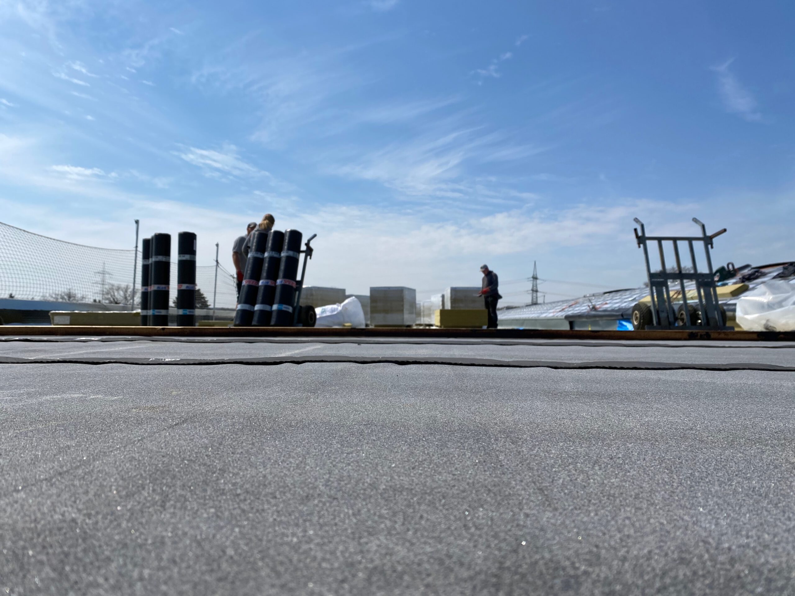 Bild Flachdach Gewerbekunden